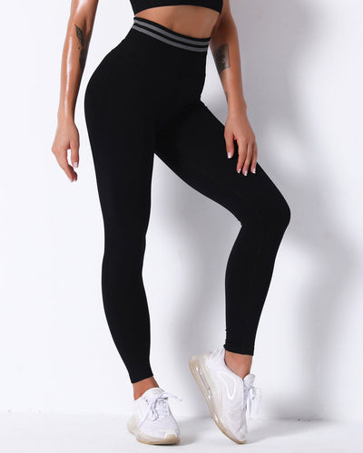 Zephyr High-Rise-Leggings - Schwarz