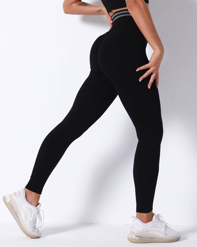 Zephyr High-Rise-Leggings - Schwarz