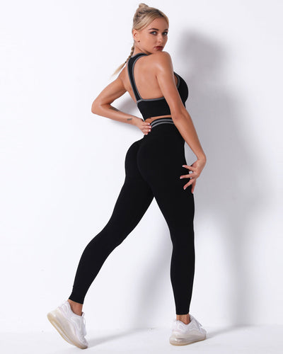 Zephyr High-Rise-Leggings - Schwarz